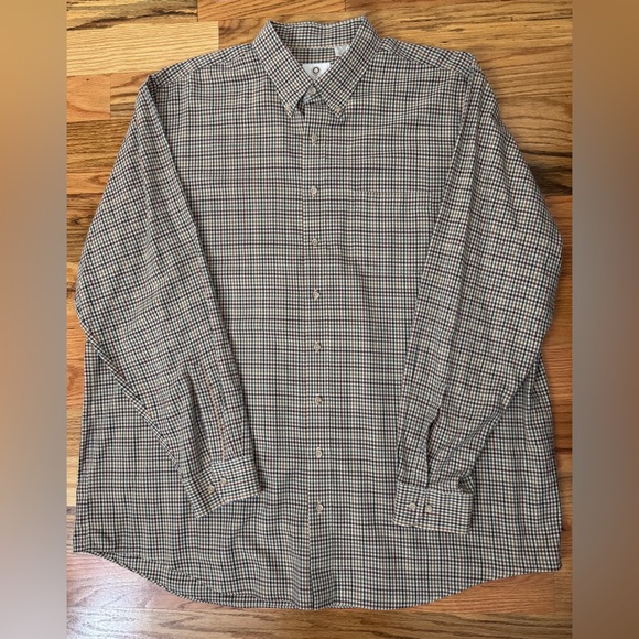 Viyella Men’s Oxford Long Sleeve Plaid Shirt Size 3XT - Picture 2 of 6